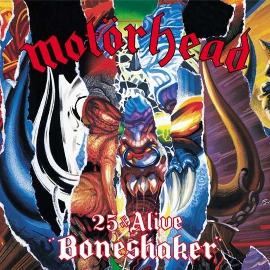 CD Motörhead - 25 & Alive Boneshaker (CD+DVD) - Importado CD Motörhead - 25 & Alive Boneshaker (CD+DVD) - Importado